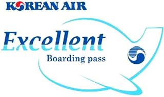 ticket number on boarding pass korean air