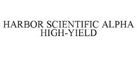 HARBOR SCIENTIFIC ALPHA HIGH-YIELD