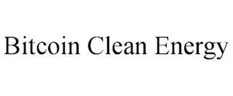 BITCOIN CLEAN ENERGY