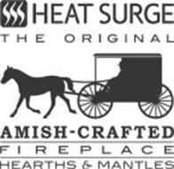 HEAT SURGE THE ORIGINAL AMISH-CRAFTED FIREPLACE HEARTHS & MANTLES