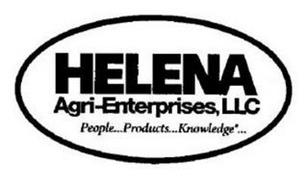 HELENA AGRI-ENTERPRISES, LLC PEOPLE PRODUCTS KNOWLEDGE