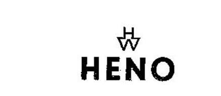 HENO Trademark of HENO-WATCH S.A. Serial Number: 72162393 ...