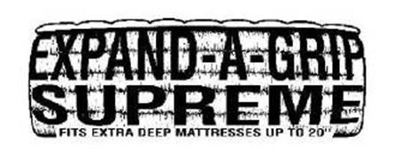 EXPAND-A-GRIP SUPREME "FITS EXTRA DEEP MATTRESSES UP TO 20"