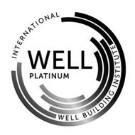 International Well Building Institute Well Platinum Trademark Of International Well Building Institute Pbc Serial Number 86841087 Trademarkia Trademarks