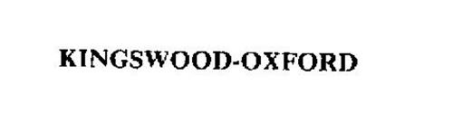 KINGSWOOD-OXFORD Trademark of KINGSWOOD-OXFORD SCHOOL. Serial Number