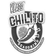 KLASS CHILITO SEASONING WITH CHILI PEPPER POWDER AND REAL LIME