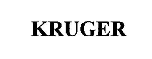 KRUGER Trademark of Kruger Inc. Serial Number: 76516283 :: Trademarkia ...