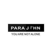 PARA JOHN YOU ARE NOT ALONE