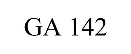 GA 142 Trademark of LABORATOIRES GOEMAR Serial Number: 85542215 ...