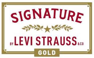 signature levi strauss gold