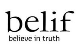 BELIF BELIEVE IN TRUTH Trademark of LG HOUSEHOLD & HEALTH CARE LTD ...