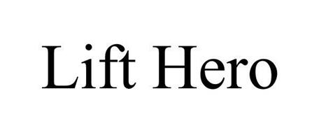 LIFT HERO Trademark of Lift Hero, Inc. Serial Number 86013913