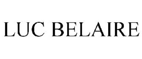 LUC BELAIRE Trademark of LUC BELAIRE LLC Serial Number: 85402095 ...