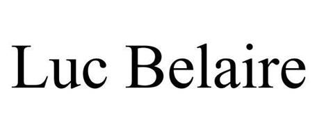 LUC BELAIRE Trademark of Luc Belaire, LLC. Serial Number: 86316123 ...