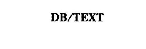 DB/TEXT
