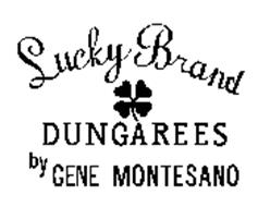 lucky brand jeans dungarees by gene montesano