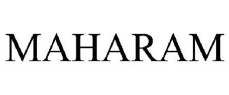 MAHARAM Trademark of MAHARAM FABRIC CORPORATION. Serial Number ...