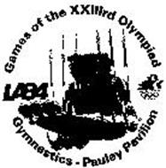 GAMES OF THE XXIIIRD OLYMPIAD LA84 GYMNASTICS-PAULEY PAVILION