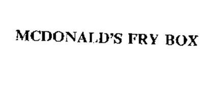 fry box trademark mcdonald trademarkia alerts email mcdonalds