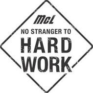 MCL NO STRANGER TO HARD WORK