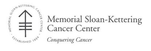 MEMORIAL SLOAN · KETTERING CANCER CENTER · ESTABLISHED 1884 · MEMORIAL SLOAN-KETTERING CANCER CENTER CONQUERING CANCER