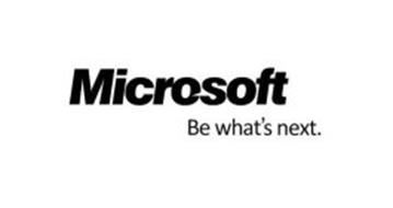 MICROSOFT BE WHAT'S NEXT.