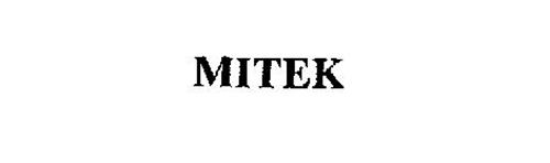 MITEK Trademark of Mitek Systems, Inc.. Serial Number: 75684330 ...