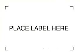 PLACE LABEL HERE Trademark of MPT, Inc.. Serial Number: 86211562