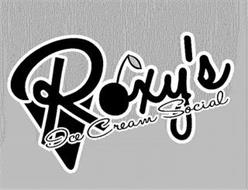 ROXY'S ICE CREAM SOCIAL