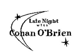 LATE NIGHT WITH CONAN O'BRIEN