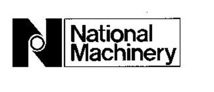 N NATIONAL MACHINERY Trademark of NATIONAL MACHINERY COMPANY, THE ...