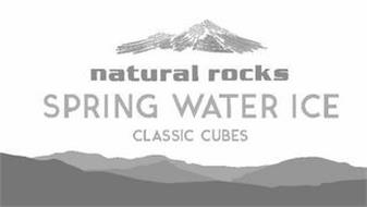 NATURAL ROCKS SPRING WATER ICE CLASSIC CUBES
