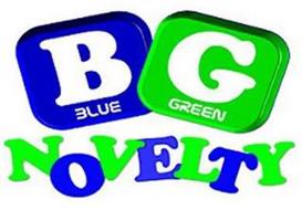 B BLUE G GREEN NOVELTY