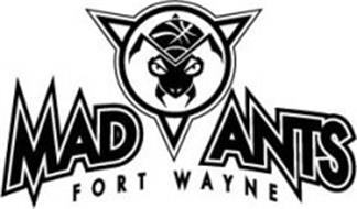 MAD ANTS FORT WAYNE Trademark of NBA DEVELOPMENT LEAGUE. Serial Number