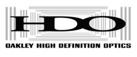 HDO OAKLEY HIGH DEFINITION OPTICS Trademark of Oakley, Inc. Serial Number:  77167413 :: Trademarkia Trademarks
