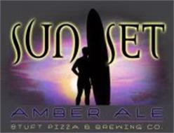 SUNSET AMBER ALE STUFT PIZZA & BREWING CO.