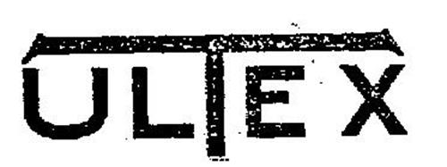 ULTEX Trademark of ONEPIECE BIFOCAL LENS COMPANY. Serial Number ...