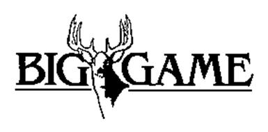 BIG GAME Trademark of Outdoor Technology Group, LLC. Serial Number ...