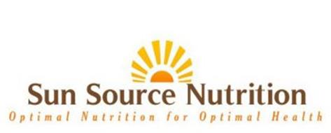 SUN SOURCE NUTRITION OPTIMAL NUTRITION FOR OPTIMAL HEALTH