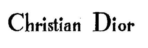 CHRISTIAN DIOR Trademark of PARFUMS CHRISTIAN DIOR, S.A. Serial Number ...