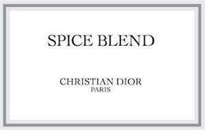 spice blend christian dior