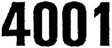 4001 Trademark of Pelikan; Vertriebsgesellschaft mbH & Co. KG Serial ...