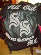 ALL OUT SS STREET SOLDIERS MC Trademark of Peyton,Cedric D, Serial ...