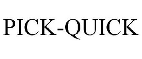 PICK-QUICK Trademark of PICK-QUICK DEVELOPMENT COMPANY LLC Serial