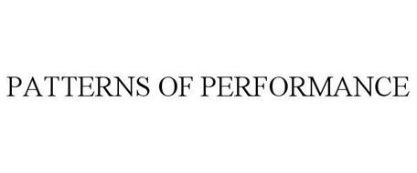 PATTERNS OF PERFORMANCE