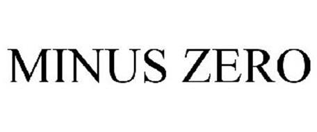 MINUS ZERO Trademark of Q4 Designs, LLC Serial Number: 85178843