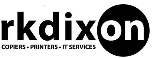 RKDIXON COPIERS · PRINTERS · IT SERVICES