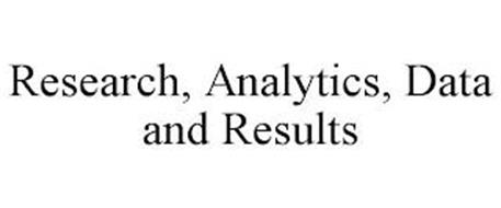 RESEARCH, ANALYTICS, DATA AND RESULTS