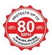 PROTECTS UP TO 80 MPH RAWLINGS PERFORMANCE RATING R ...