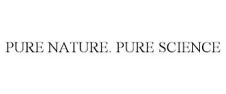PURE NATURE. PURE SCIENCE